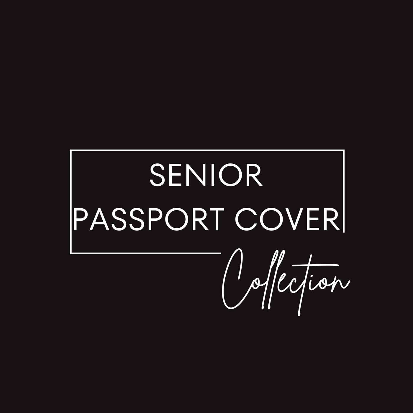 Senior Passport Covers