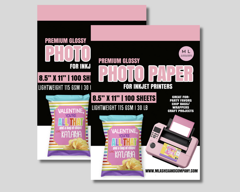 Glossy Photo Paper/ Cardstock 115 GSM 30 LB – M LaShea & Company