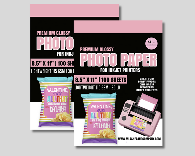 Glossy Photo Paper/ Cardstock 115 GSM 30 LB