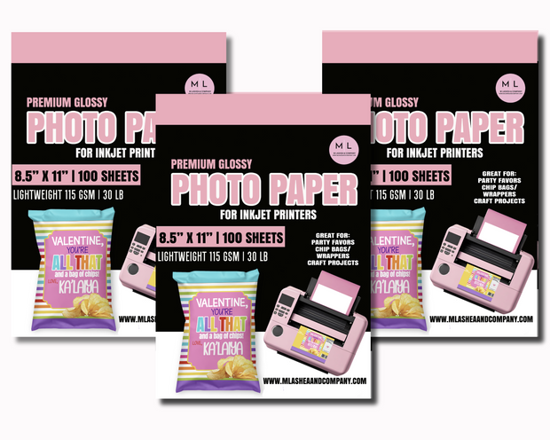 Glossy Photo Paper/ Cardstock 115 GSM 30 LB