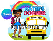 Katie’s Corner Backpack Design Template 2 Bundle