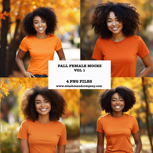 Fall Female Mock-ups VOL 1