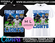 Canva Football Templates