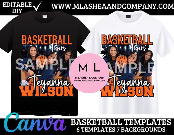 Canva Basketball Templates