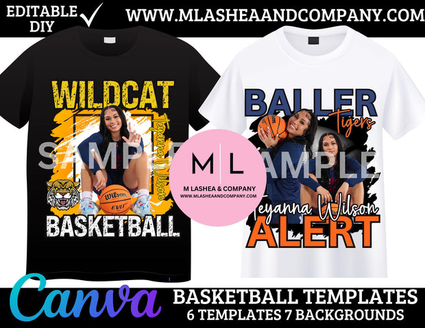 Canva Basketball Templates