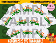 COUSINS 2023 SVG PNG BUNDLE