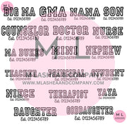 BONUS SWEATER TITLES SVG Bundle