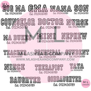 BONUS SWEATER TITLES SVG Bundle