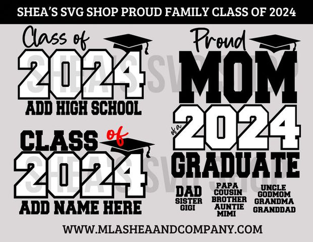 PROUD FAMILY 2024 SVG BUNDLE