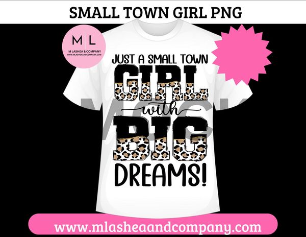SMALL TOWN PNG Bundle
