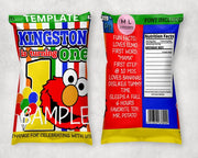 Elmo Complete Birthday Chip Bag Bundle