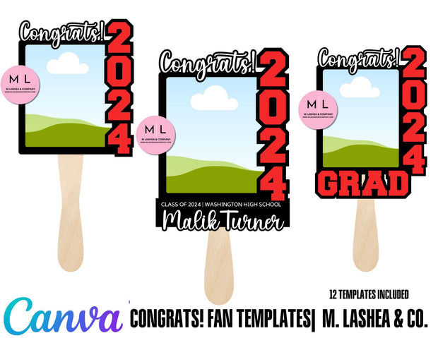 CONGRATS FAN TEMPLATES 2024