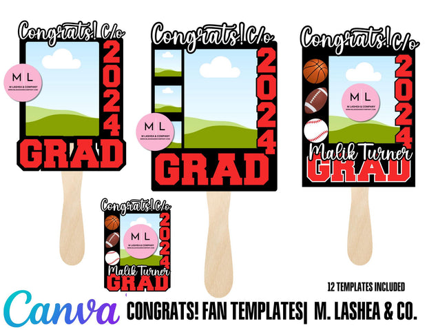 CONGRATS FAN TEMPLATES 2024