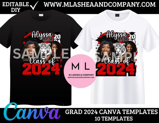 GRAD 2024 CANVA Templates