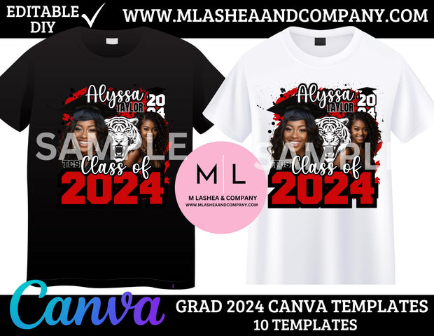 GRAD 2024 CANVA Templates