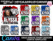 GRAD SENIOR T-SHIRT DESIGNS CANVA Templates