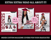 SENIOR MAGAZINE CANVA Templates + Marketing Materials