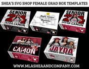 CANVA SENIOR GRAD BOX Templates