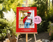 Grad Welcome Sign Templates (Canva Template)