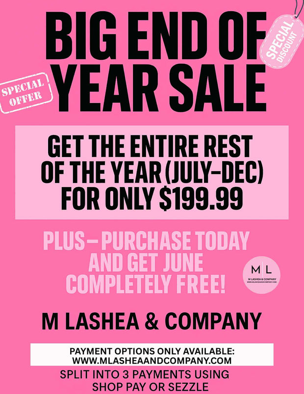 ALL ACCESS END OF YEAR SPECIAL (END OF THE YEAR SALE)