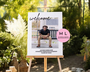 Grad Welcome Sign Templates (Canva Template)