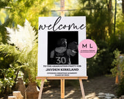 Grad Welcome Sign Templates (Canva Template)