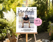 Grad Welcome Sign Templates (Canva Template)