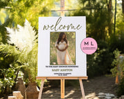 Baby Shower Welcome Sign (Canva Templates)