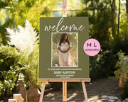 Baby Shower Welcome Sign (Canva Templates)