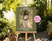 Baby Shower Welcome Sign (Canva Templates)