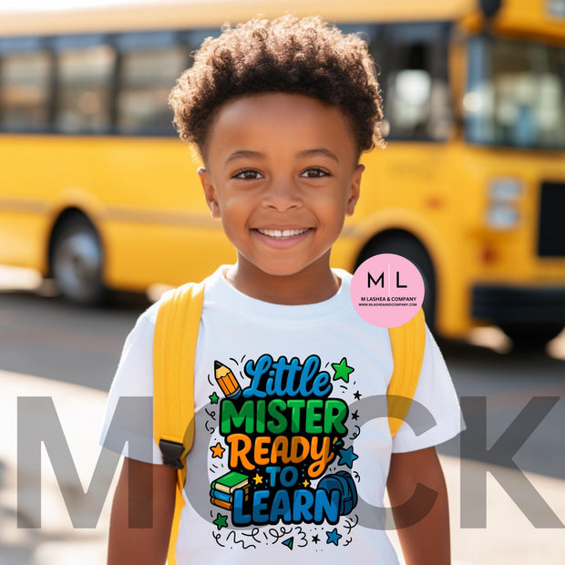 Little Mr. Ready to Learn (PNG)