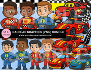 Racecar Graphics Vol 1 (PNG)
