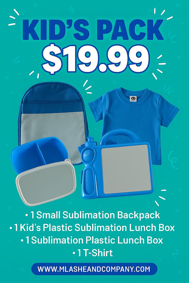 Sublimation Kid’s Pack