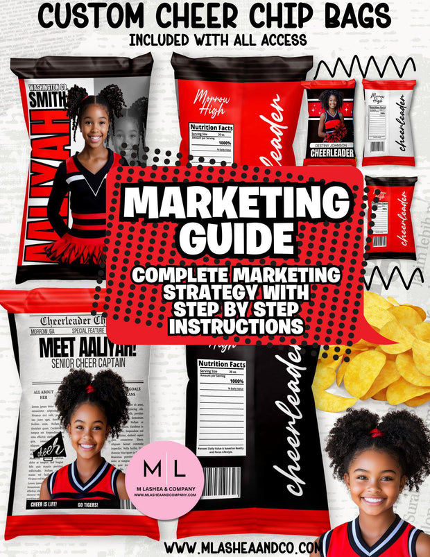Custom Cheer Chip Bags Marketing Guide