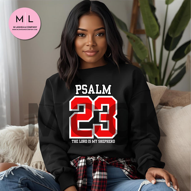 Psalm 23 PNG + Canva Templates