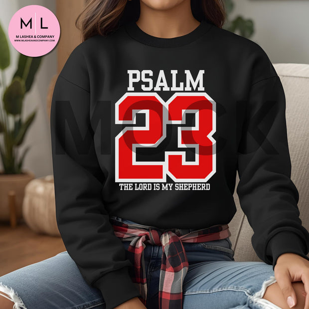 Psalm 23 PNG + Canva Templates