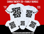 CANVA Twenty-26 + Family Template Bundle