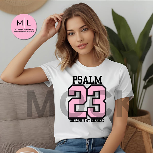 Psalm 23 PNG + Canva Templates