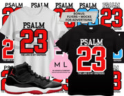 Psalm 23 PNG + Canva Templates