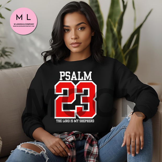 Psalm 23 PNG + Canva Templates