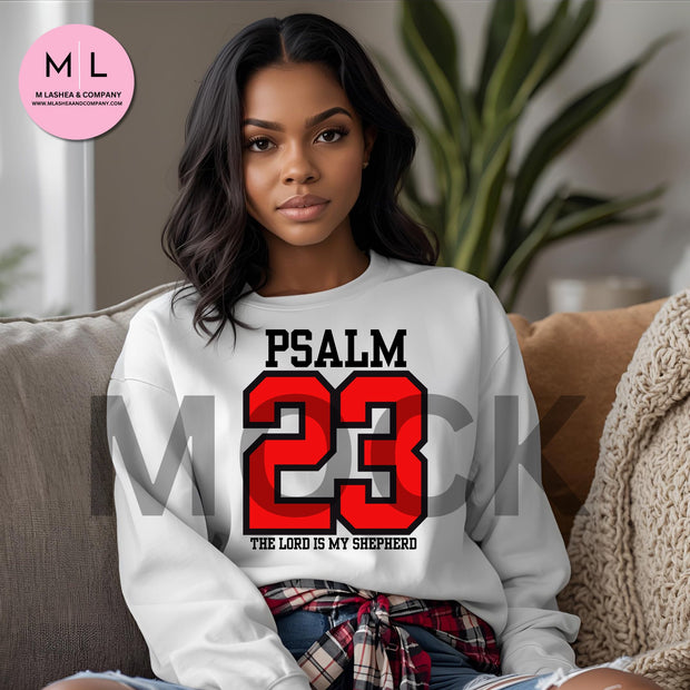 Psalm 23 PNG + Canva Templates