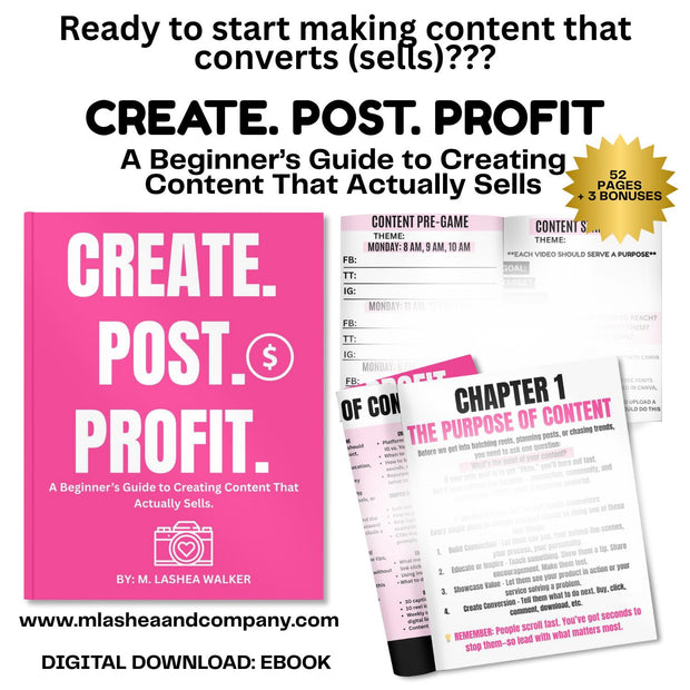 CREATE. POST. PROFIT.