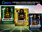 CANVA Football Poster Templates