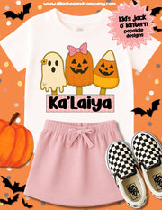 Kid’s Jack o’ lantern Popsicle Designs