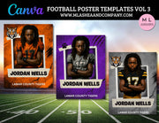 CANVA Football Poster Templates
