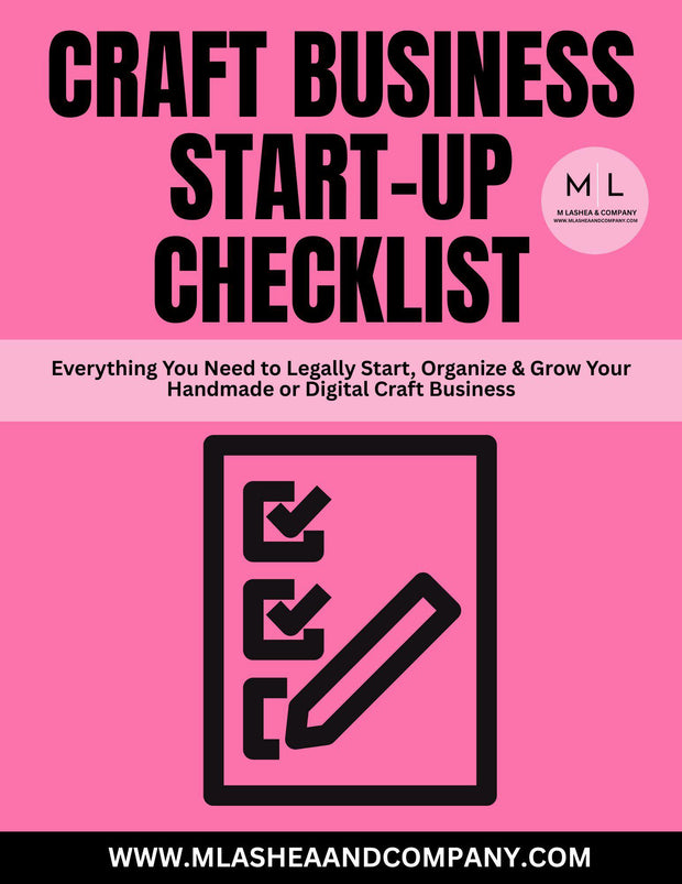 Craft Business Start-Up Checklist