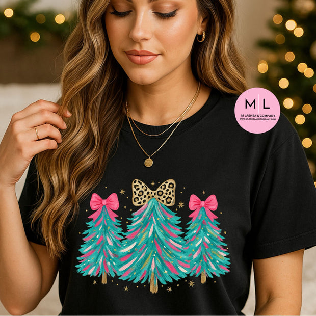 Whimsical Christas Tree PNG Bundle