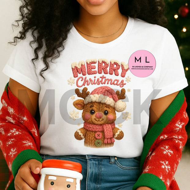 Faux Yarn Christmas Designs PNG Bundle