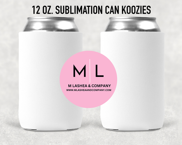 Sublimation Can Koozies