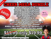 Cheer Mega Bundle – Templates, Mockups & Marketing Guides